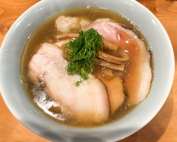 「特製煮干しそば (豚)」@中華そば しば田の写真