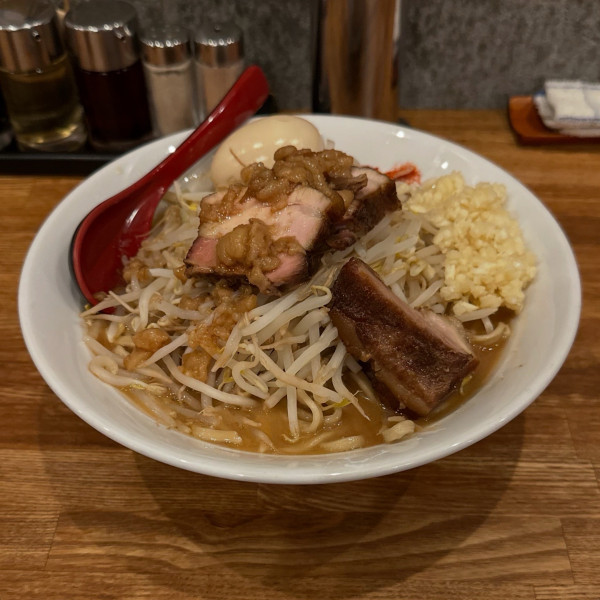 「二郎系らーめん」@麺処 青野の写真