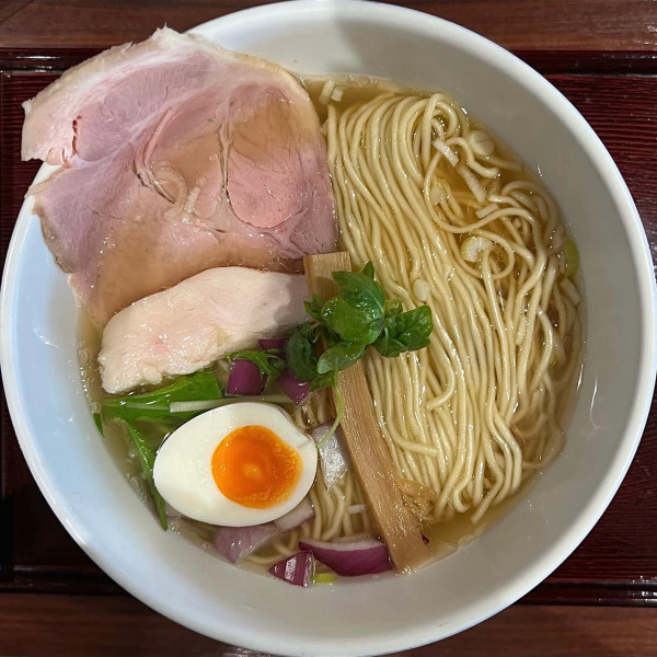 「京鴨とノドグロ煮干しそば」@拳ラーメンの写真