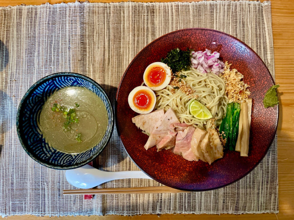 「特製冷やし煮干つけ麺 お茶漬けセット」@麺屋 さくら井の写真
