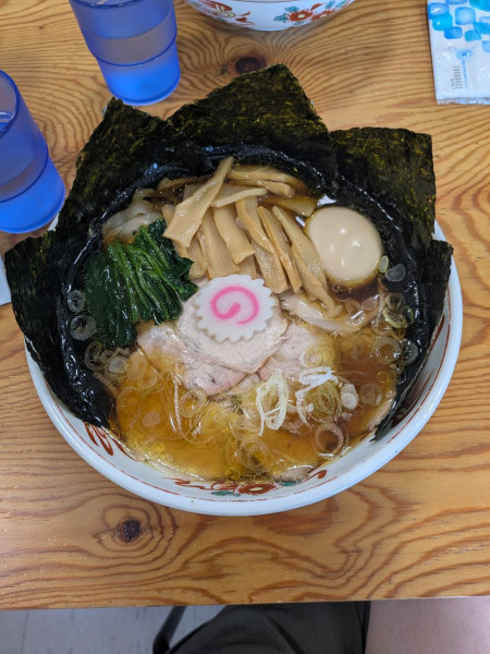 「特製中華そば」@中華そば れもんの写真