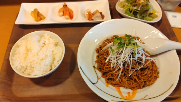 「汁なし担々麺」@中国料理 天蘭の写真
