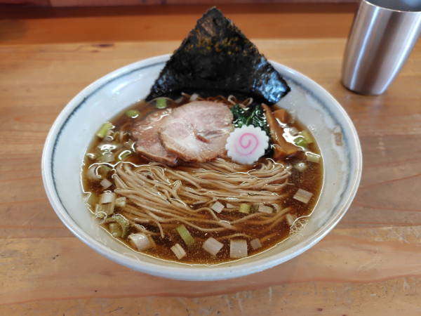 「だしそば　しょうゆ¥1030」@だし・麺 未蕾の写真