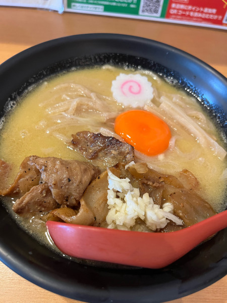 「塩肉玉そば」@肉玉蕎麦 おとど 北松戸総本山の写真