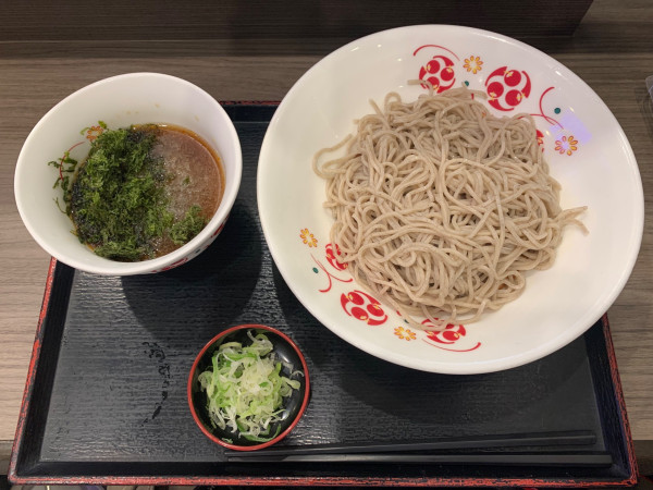 「海苔つけそば」@いろり庵きらく ペリエ津田沼店の写真