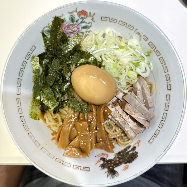 「味玉油そば」@荻窪中華そば 春木屋 恵比寿店の写真