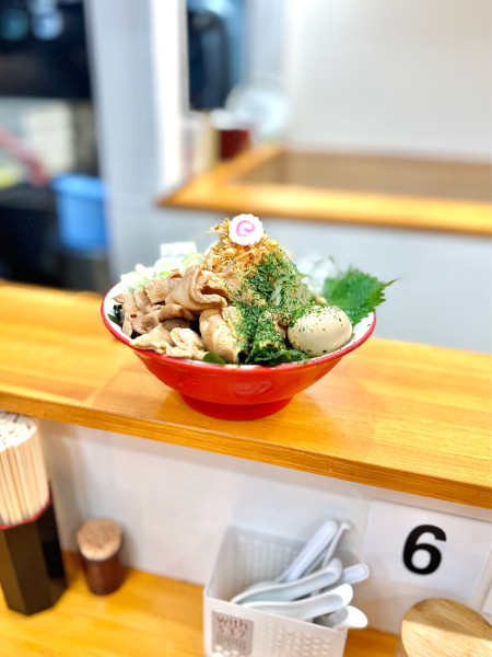 「【限定】豚しゃぶ冷かけ」@らーめん 護什番の写真