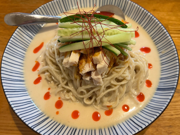 「冷たいごまそば」@しなそば 天味の写真