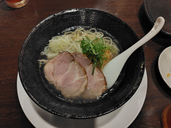 「塩ラーメン850円」@しの和GARDENの写真