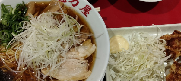 「冷やし醤油ラーメン」@ラーメン魁力屋 けやきウォーク前橋店の写真