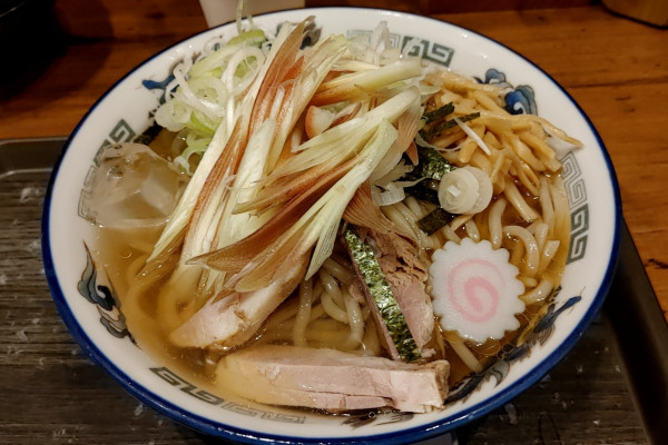 「茗荷冷かけそば（940円）」@舎鈴 ビーンズ武蔵浦和店の写真