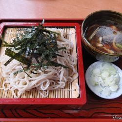 かも汁そば（860円）