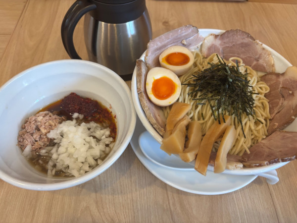 「特つけ南蛮大」@煮干そば とみ田の写真