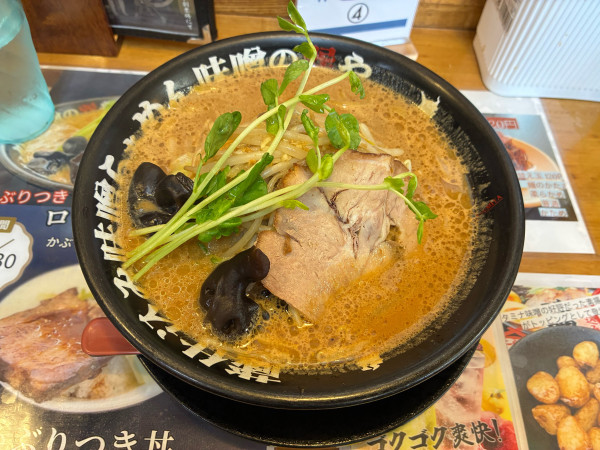 「味噌らぁめん　950円」@蔵仕込味噌らぁめん 味噌の巽やの写真