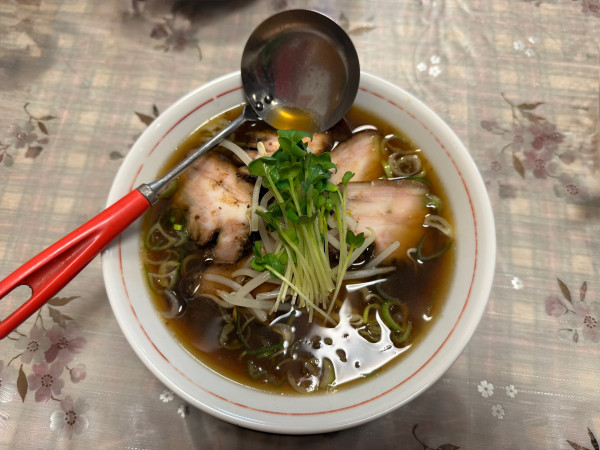 「焼豚ラーメン800円+海老炒飯850円+焼き餃子500円」@一番楼 徹明店の写真