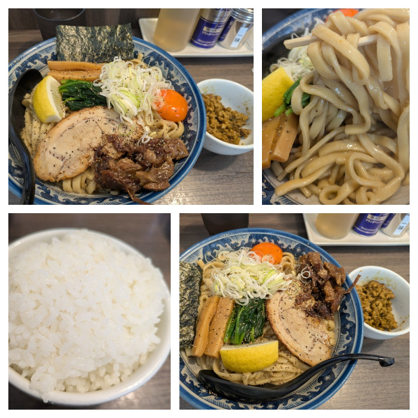 「【限定】和牛脂のまぜそば大➕味変キーマ➕ライス➕麺増し」@狼煙 〜NOROSHI〜の写真