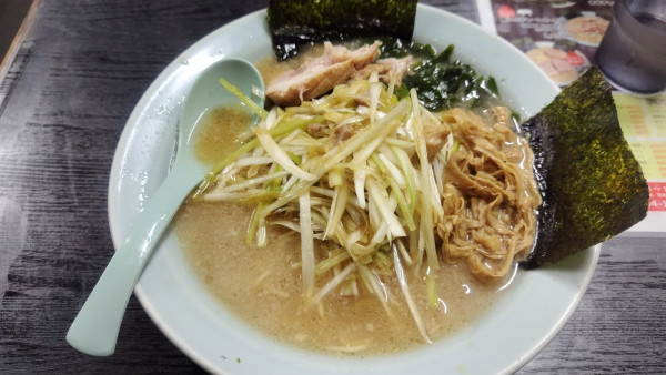 「ネギラーメン(醤油)」@ラーメンショップ幸手 金田亭の写真