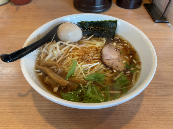「味玉ラーメン」@ゴリララーメンの写真