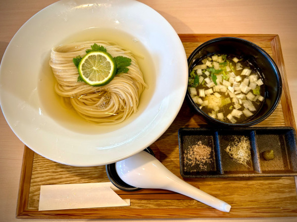 「昆布水つけ麺(1,050¥)」@麺処 隆の写真