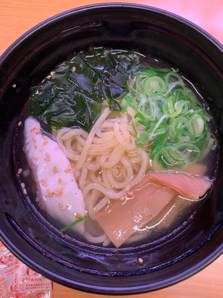 「鯛だし塩ラーメン」@スシロー 環七青井店の写真