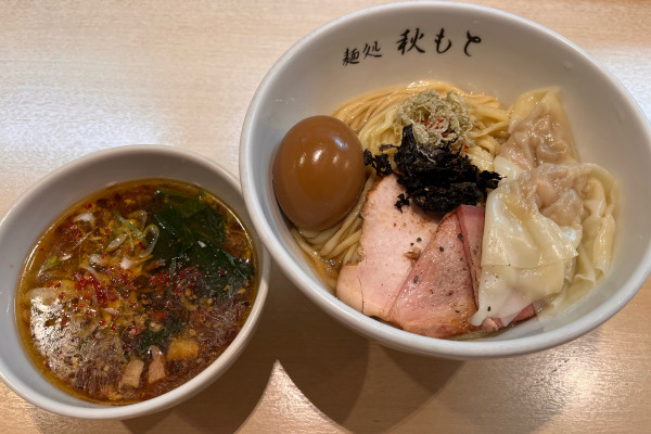 「特製塩つけ麺」@麺処 秋もとの写真