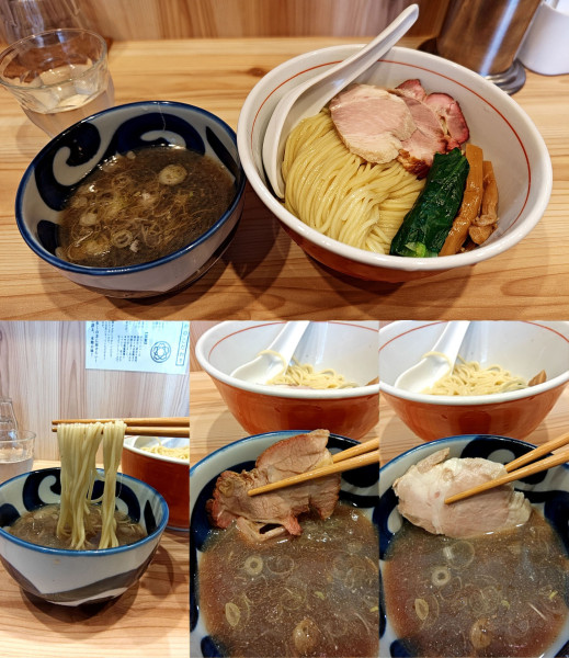 「『つけ麺+大盛(￥1200+150)』」@TOKYO RAMEN かいかの写真
