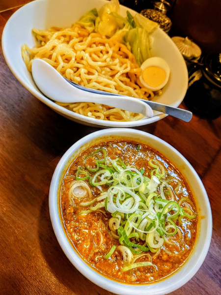 「カレーつけ麺」@拉麺 梅太郎の写真
