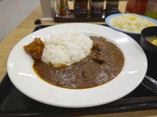 「欧風牛タンカレー」@松屋 船堀店の写真