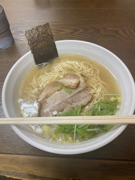 「ちーゆ塩らーめん大盛」@らーめん家 がらの写真