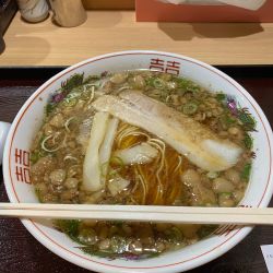 尾道中華そば大盛