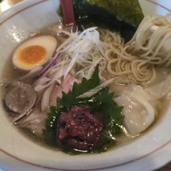 小田原梅塩らーめん(950)