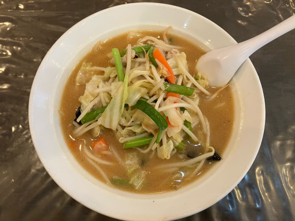 「味噌タンメン　780円」@唐安楼の写真