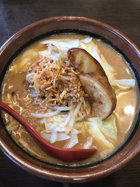 「北海道野菜味噌ラーメン」@蔵出し味噌 麺場壱歩  東久留米店の写真