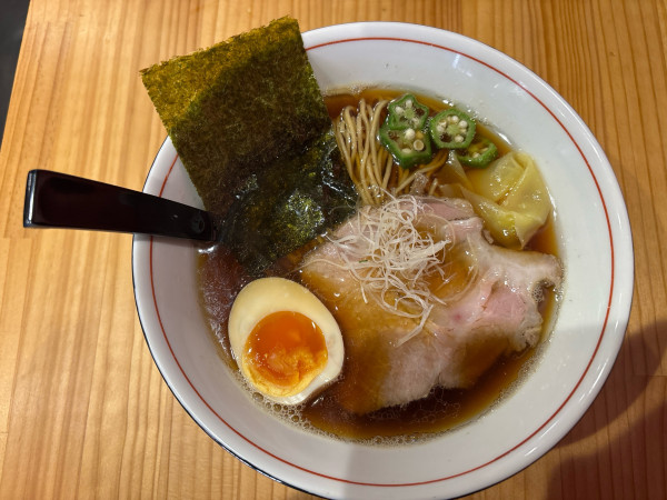 「あごだしラーメン」@城下町 どすんの写真