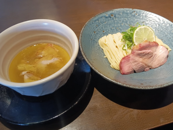 「つけ蕎麦（塩）¥1000」@麺や 虎徹の写真