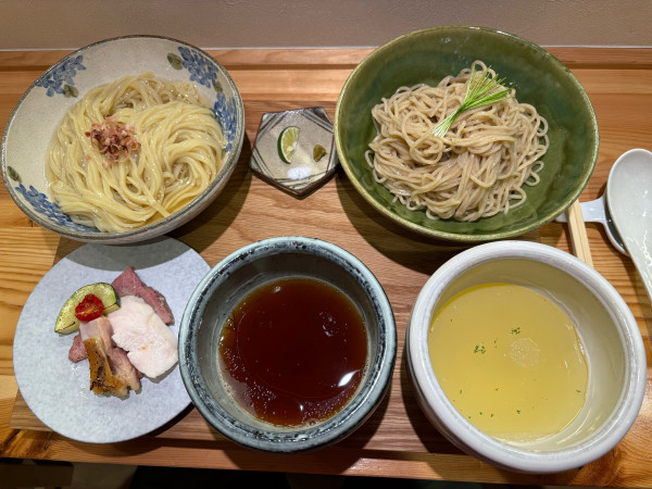 「つけ麺　特盛　ダブルスープ」@せいめん 未さくの写真