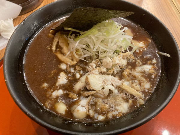 「かすそば」@中華そば くりの木 大宮ステラタウン店の写真