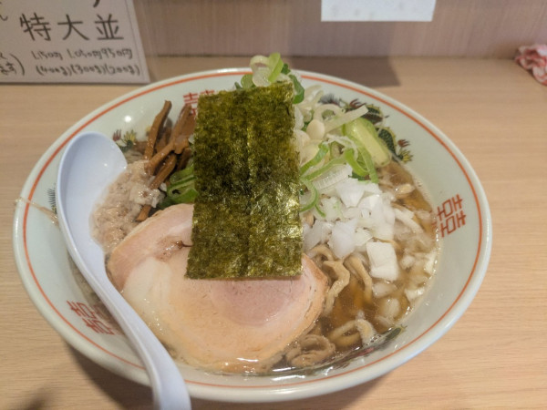 「ゴアゴア麺大、トッピングネギ」@自家製麺頃場 別邸の写真