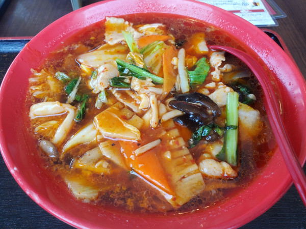「向陽五目麺・刀削麺変更」@向陽飯店 長後店の写真