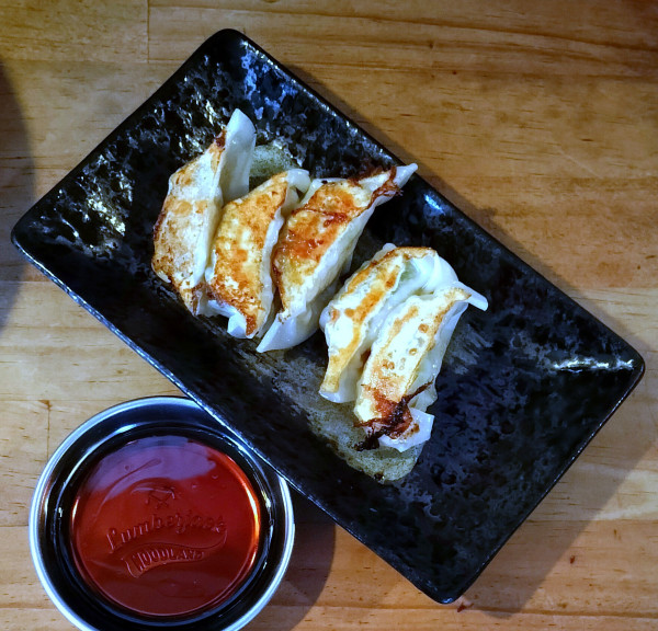 「ひと口餃子 330円」@博多らーめん 丸山の写真