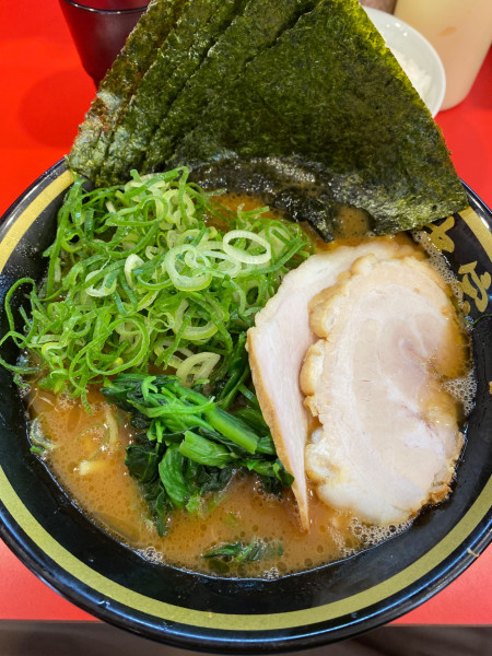 「特製ラーメン＋ライス」@七代目野中家の写真