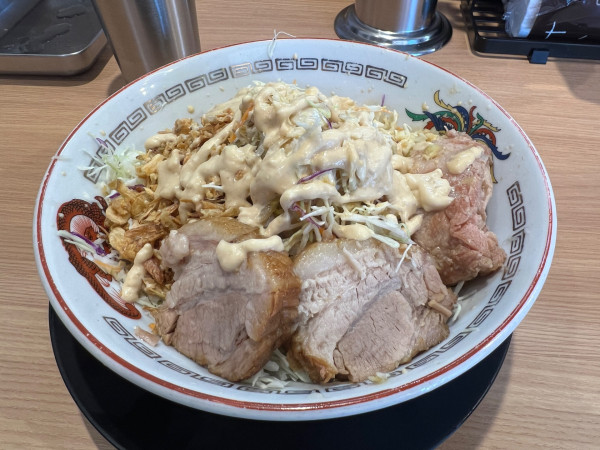 「冷やし中華ミニ+塩角煮」@豚山 神保町店の写真