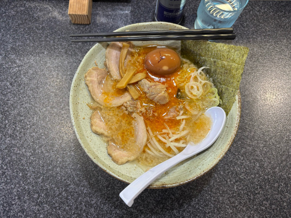 「八蔵麺（1200）大盛（150）」@麺処 八蔵の写真