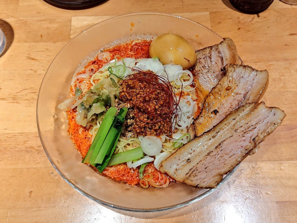 「特製濃厚冷やし担々麺、小ライス」@荻窪 武茂の写真