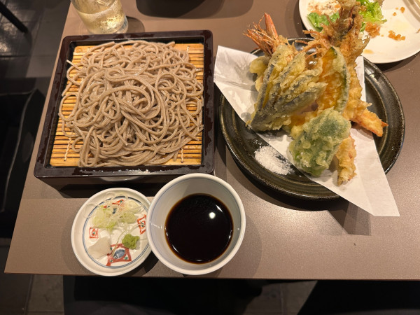 「上天せいろそば（並盛・180g）2,860円」@せきれい橋 川上庵の写真