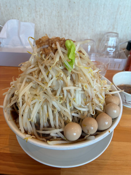 「豚めん400g」@豚メンMAXの写真