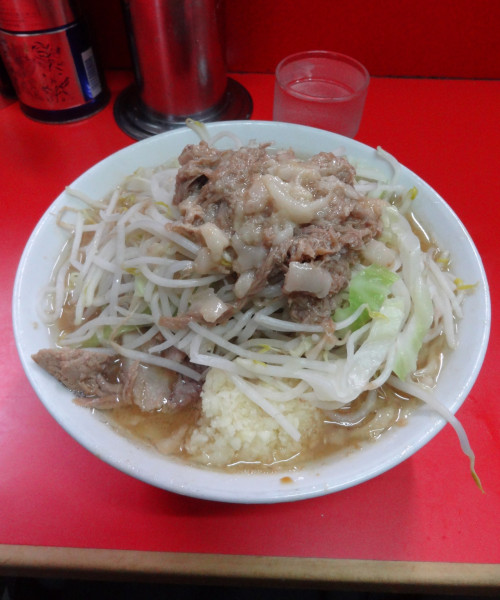 「小（豚1枚）950円NA」@ラーメン二郎 松戸駅前店の写真