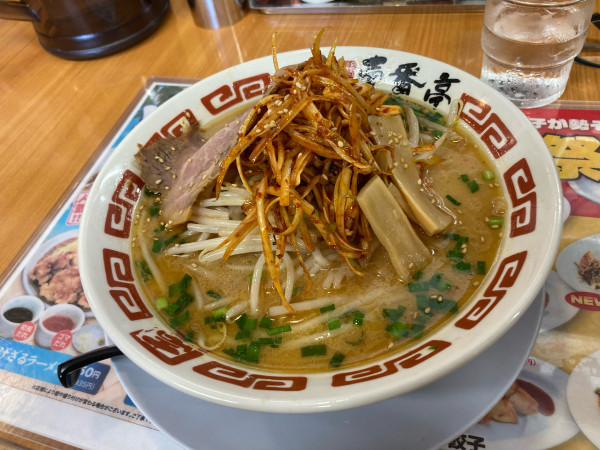 「辛ネギ熟成味噌ラーメン」@ラーメン屋 壱番亭 関宿店の写真