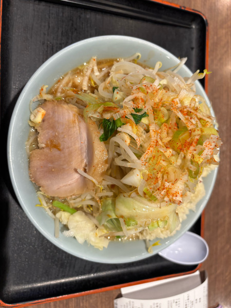 「ラーメン（マシマシ）」@旨い安い腹いっぱい 幕張店の写真