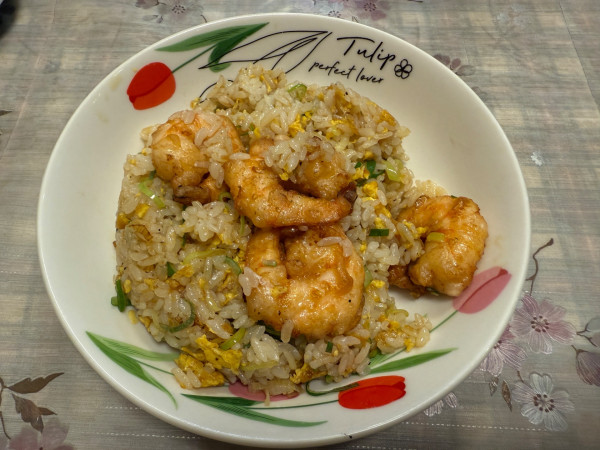 「海老炒飯 850円」@一番楼 徹明店の写真